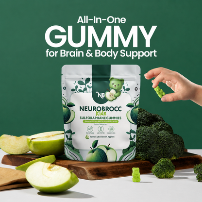 NEUROBROCC Gummies for Kids Supplement Vitamin