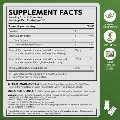 NEUROBROCC Gummies for Kids Supplement Vitamin